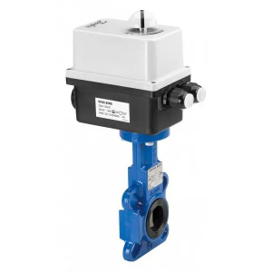 VFY-WA затвор дисковый DN32/40 PN16 корп. GG25 с центр. проуш.; Диск- AISI 316; упл. EPDM; с приводом 230В перем. ток, 15 Вт, 12 сек Использовать ответные фланцы по ГОСТ 33259-2015 исполнение В, тип 01 - 082G7351